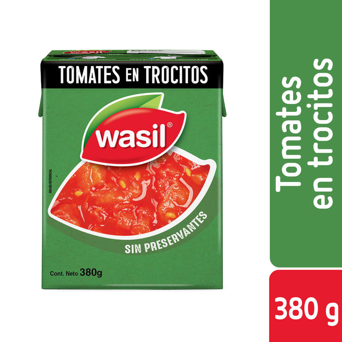 Tomates en Trocitos Wasil 380g