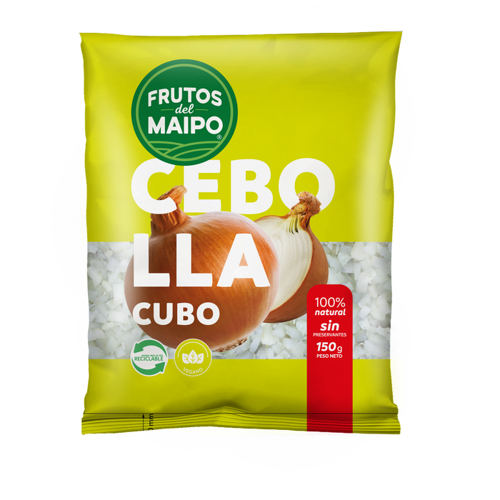 Cebolla en Cubo Frutos del Maipo 150g