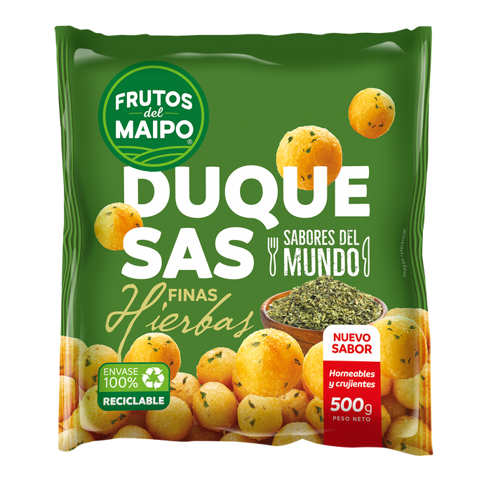 Papas Duquesa Finas Hierbas Frutos del Maipo 500g